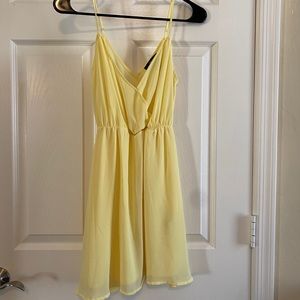 Forever 21 Yellow Dress